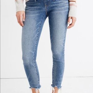 Madewell Maternity Side Panel Adjust. Skinny Jeans